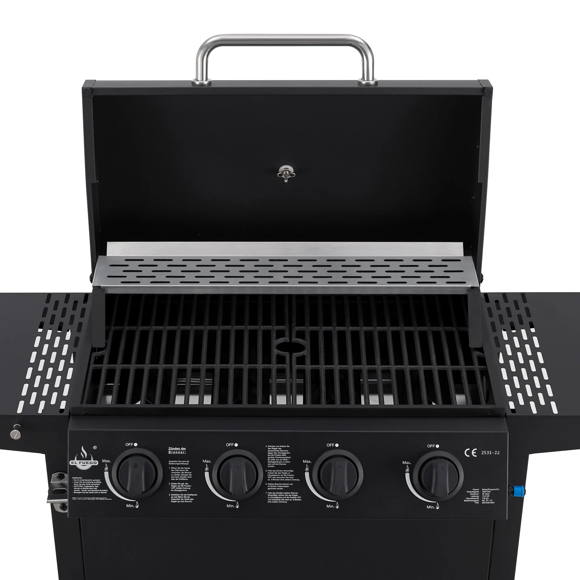 Gasgrill "San Jose" 4 Brenner - 3