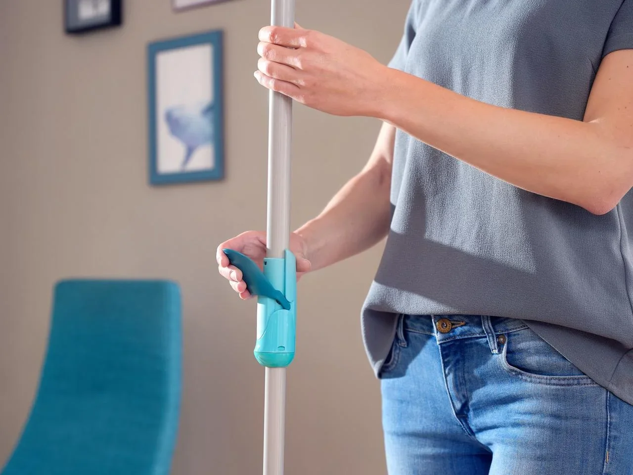 Set Clean Twist Disc Mop Ergo Mobile - 0