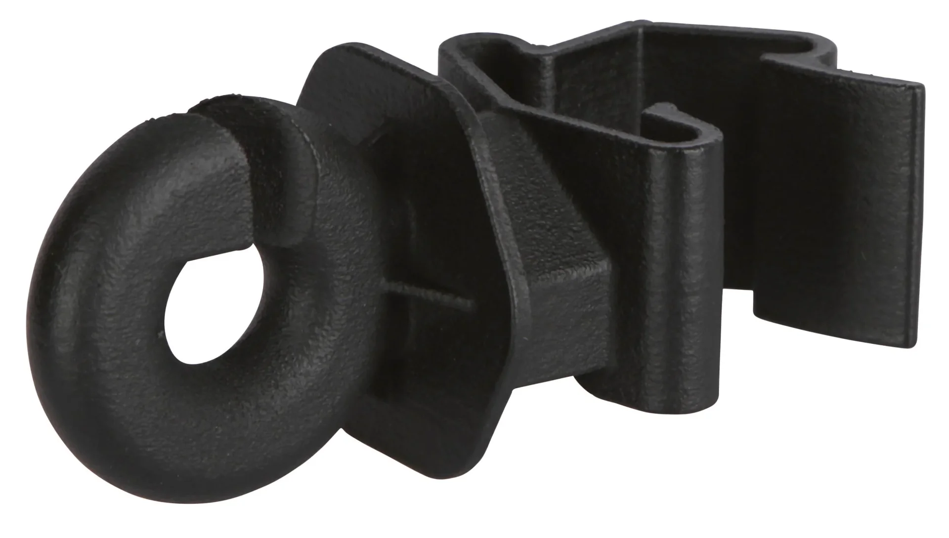 T-Post Ringisolator, schwarz - 0