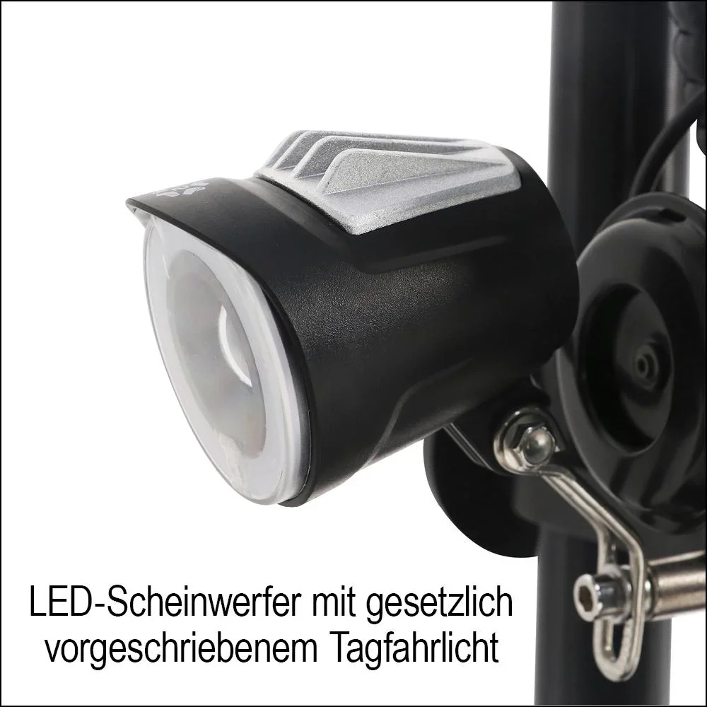 E-Roller "Revoluzzer" Basic 45 km/h schwarz - 2