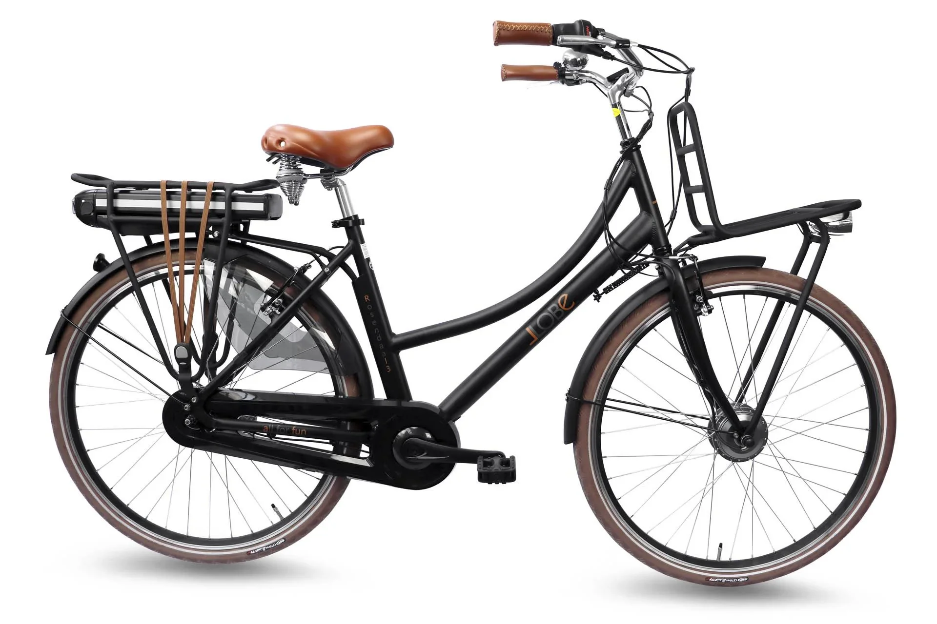 Damen City E-Bike, 28 Zoll, Rahmenhöhe 50 cm, 7-Gang Nabenschaltung, schwarz, Rosendaal 3 Lady, 13Ah - 2