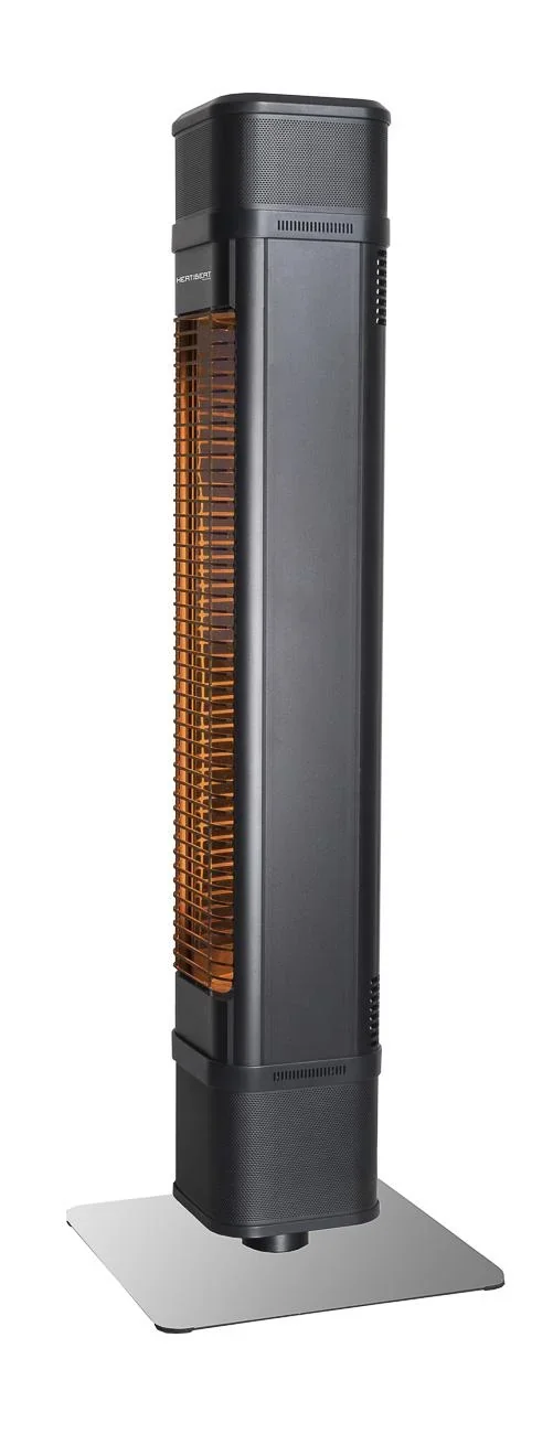 Terrassenheizer Heat and Beat Tower, stehend mit integriertem Lautsprecher - 4