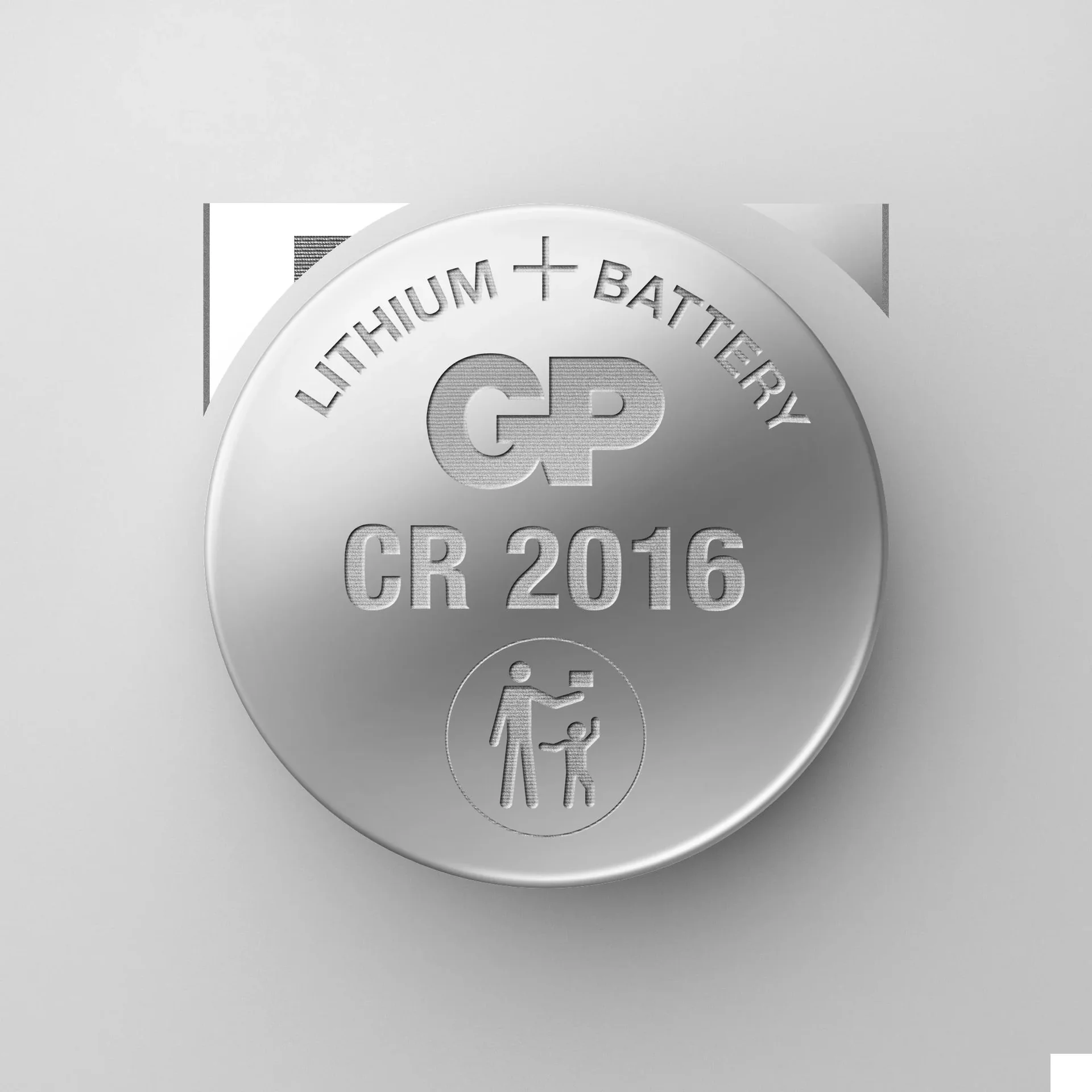 Lithium Knopfzelle CR2016 - 5 Stück - 7
