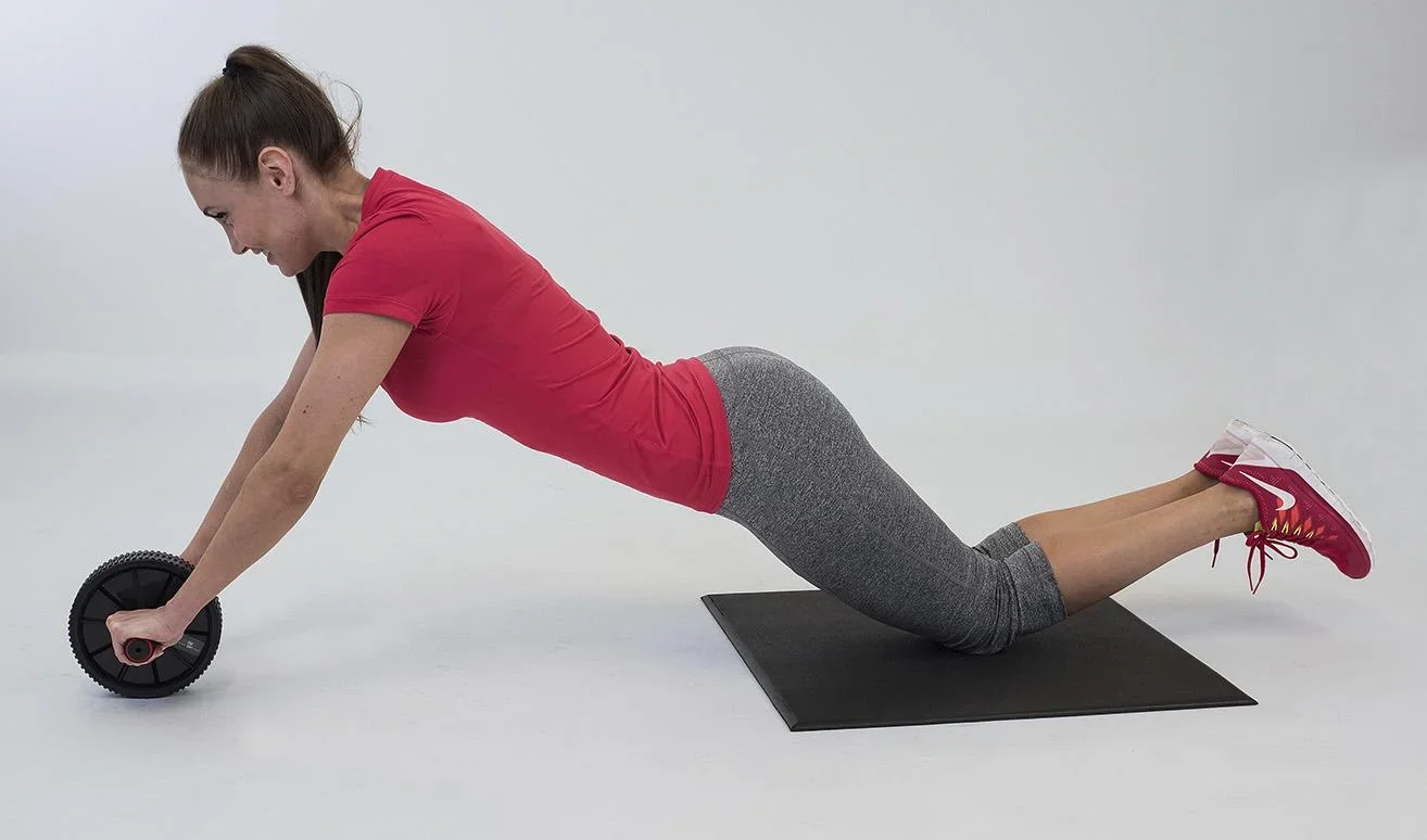 AB Fitness Roller Doppelrad - 1