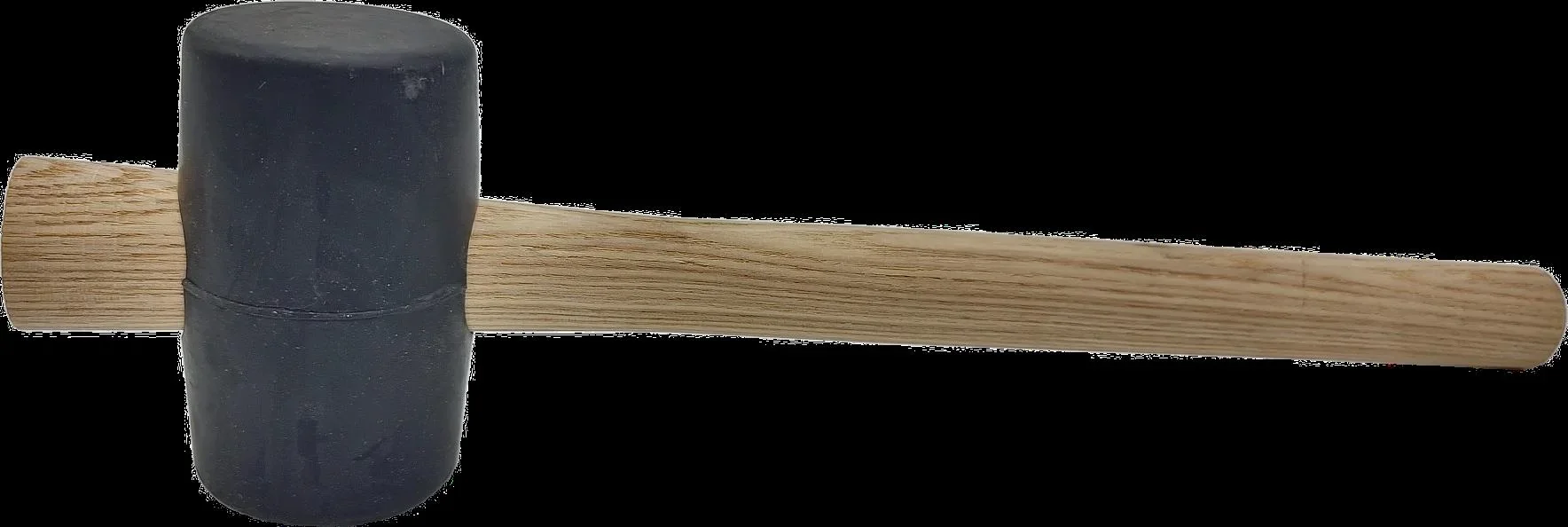 Gummihammer schwarz, 65mm - 0