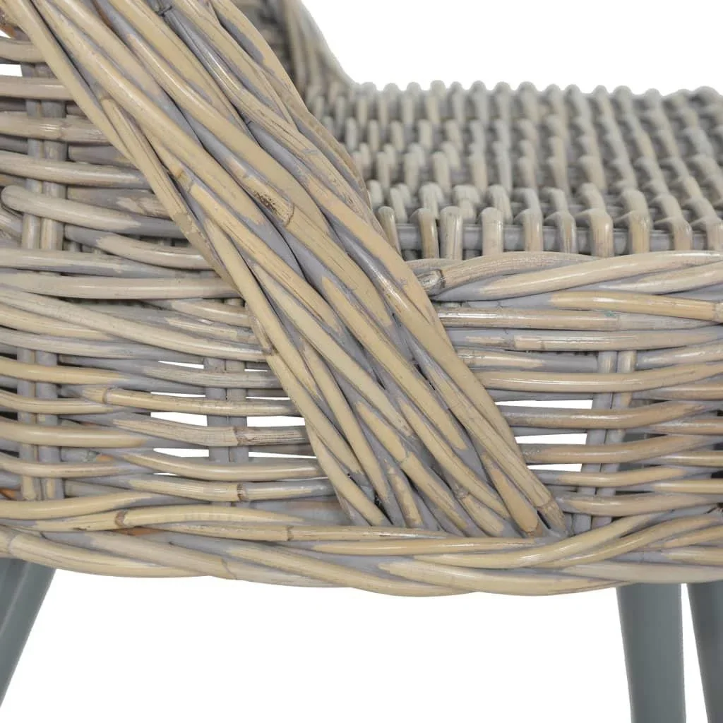 Sessel cubu rattan grau - 4