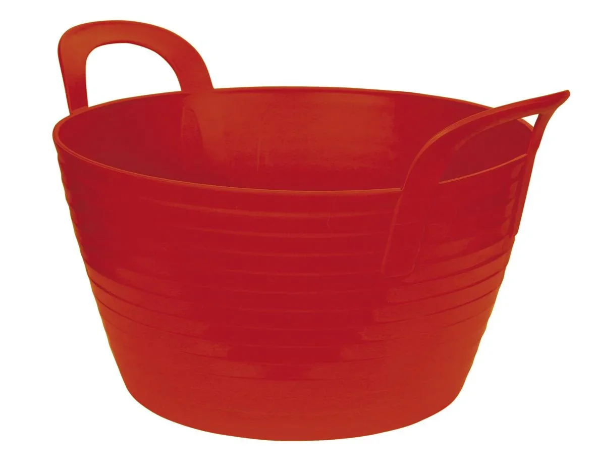 Eimer "Flex Bag", ca. 12 l, Farbe rot - 0