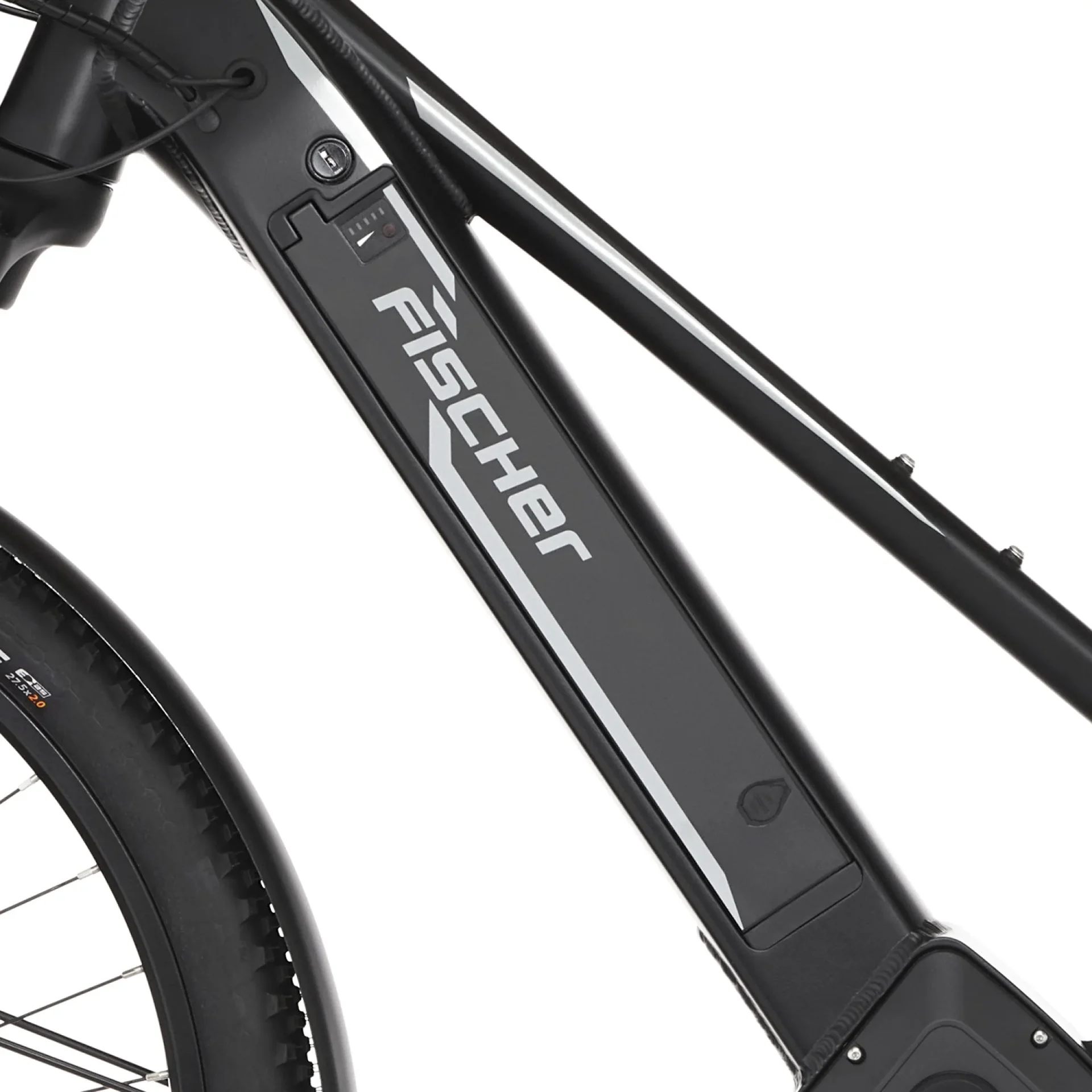 Damen E-Bike ATB, 27,5 Zoll, Rahmengröße 49cm, 10-Gang Kettenschaltung, schwarz matt, TERRA 5.0i - 3