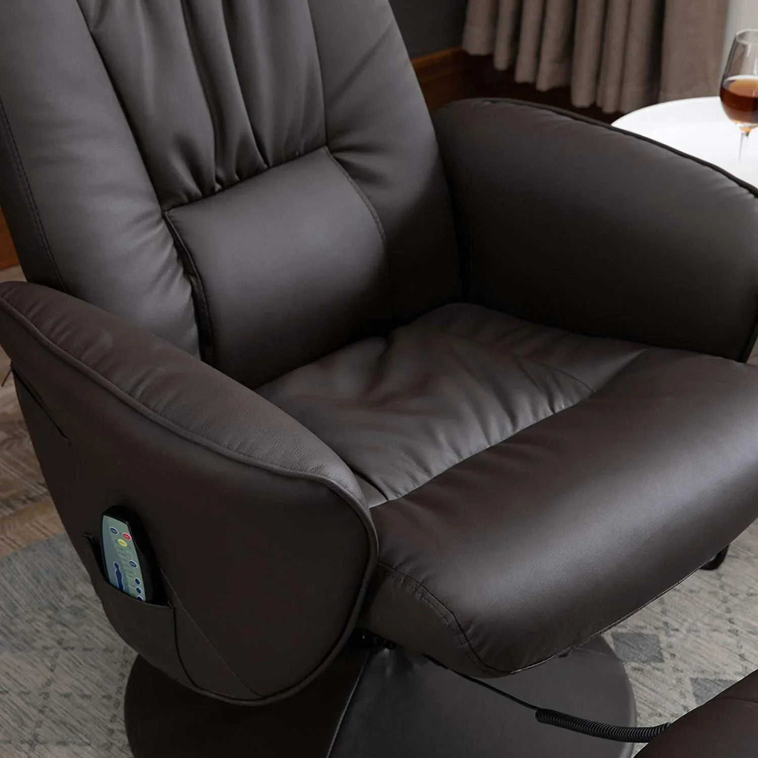 Massagesessel mit Fußhocker - 2