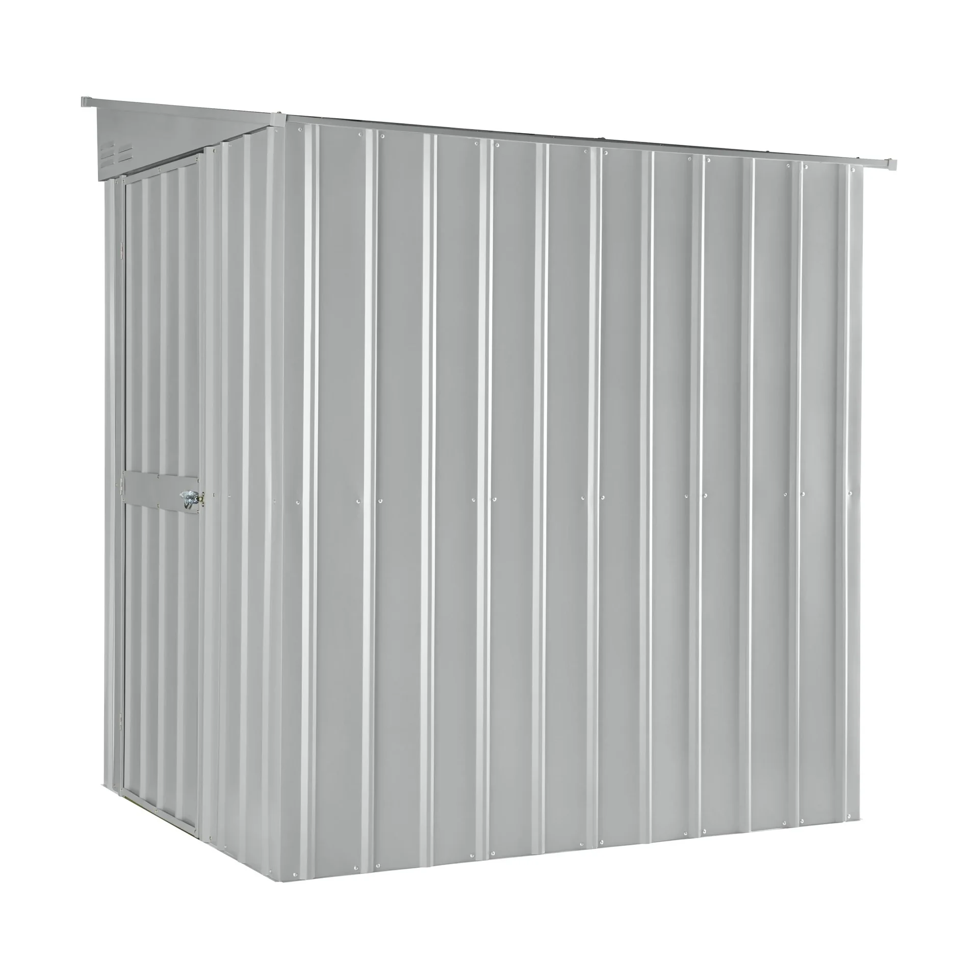 Gerätehaus Wand-Zierde Lean To 56, silber metallic - 3