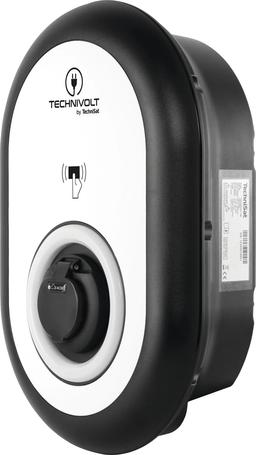 Ladestation TECHNIVOLT 100, 11 kW mit integrierter Ladesteckdose Nach IEC 62196-2 Typ 2 - 2