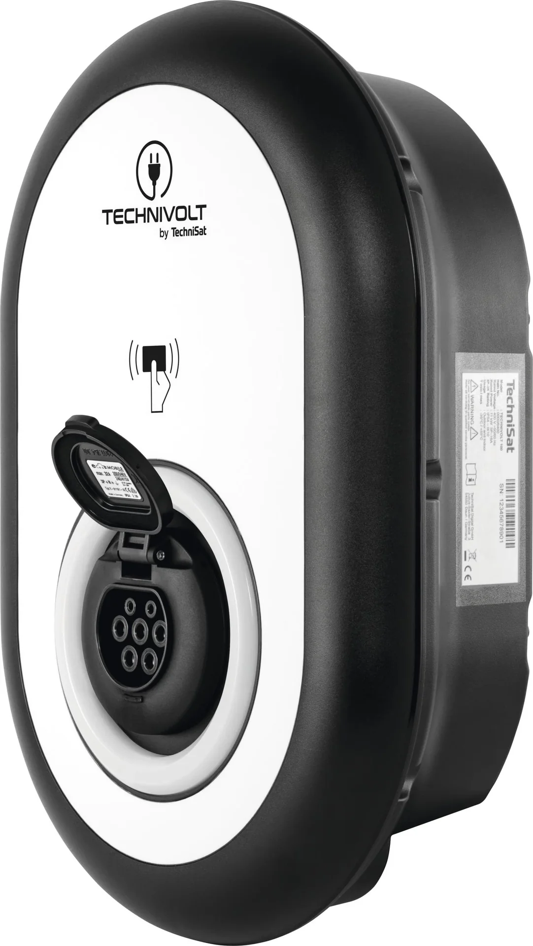 Ladestation TECHNIVOLT 100, 11 kW mit integrierter Ladesteckdose Nach IEC 62196-2 Typ 2 - 5