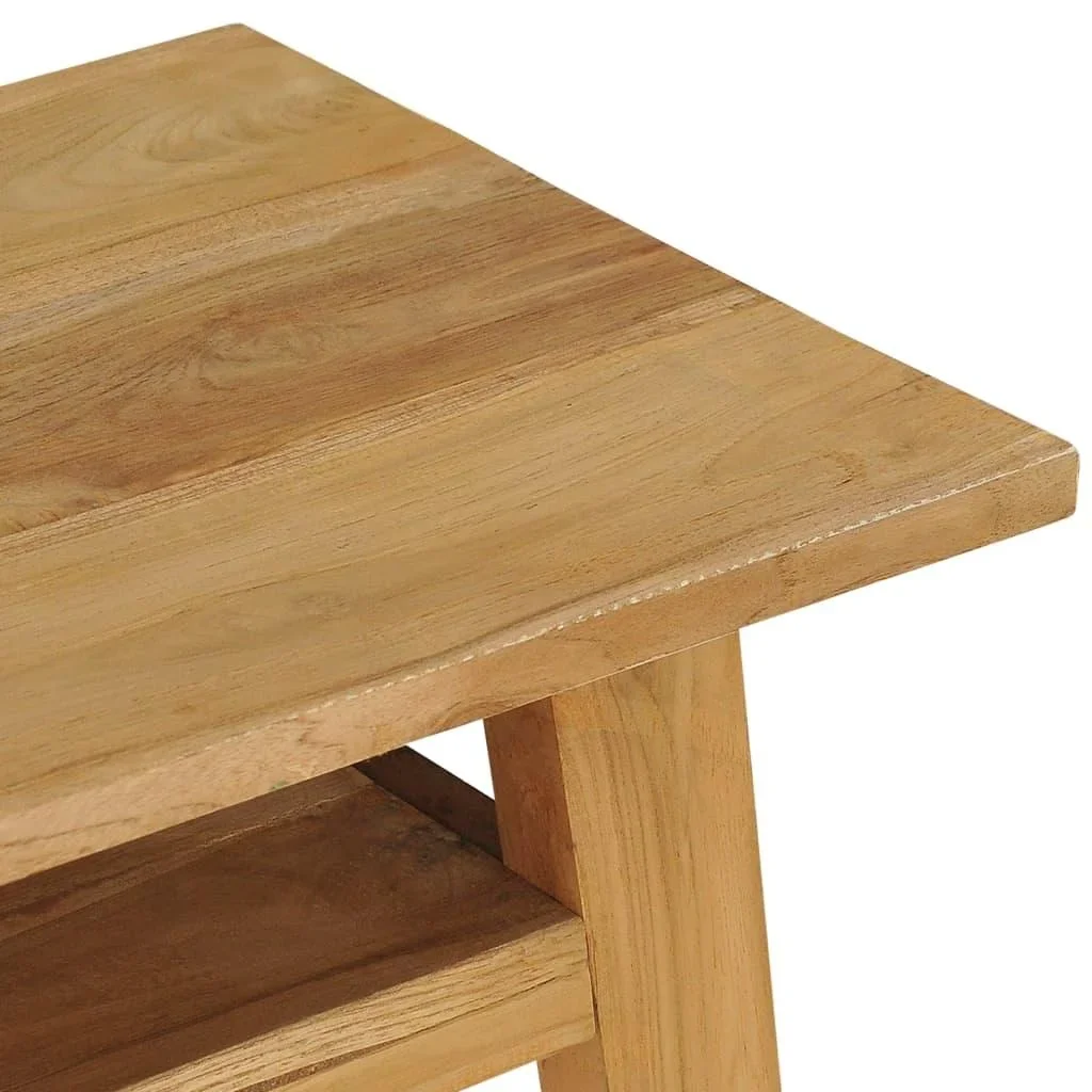 Wandtisch 120x35x75 cm Teak massiv - 2