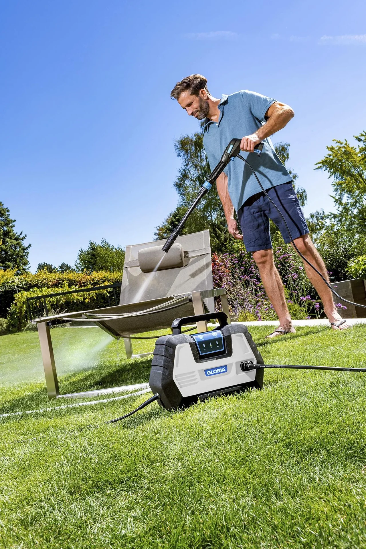 MultiJet 230V inklusive 6m Druckschlauch und 5m Ansaugschlauch - 2