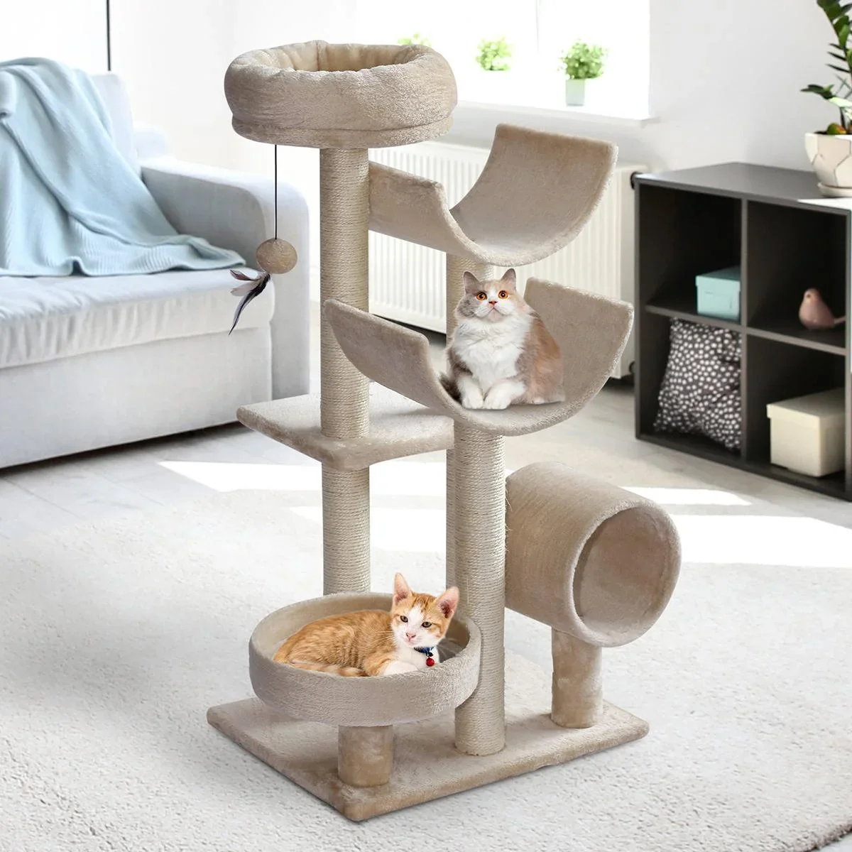 Katzen Kletterbaum beige - 0