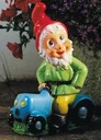Zwerg auf Traktor 32 cm