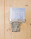 Salzlecksteinhalter Metall