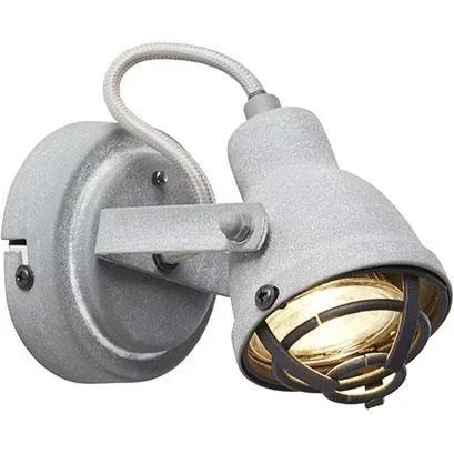 Wandspot Bente industriell beton gris inkl. 3 x 4W LED Ø 21,5 cm