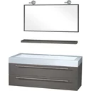 Badezimmermöbel Force 125 cm - Anthrazit