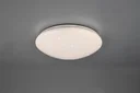 LED-Deckenleuchte LUKIDA, 18 W, 3000-6000K, 2000 lm, D.38xH.10,5cm, dimmbar, Fernbedienung, Farbe weiß