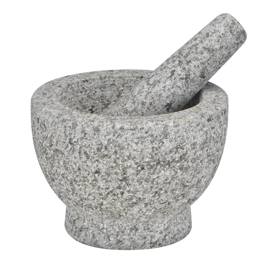 Granitmörser mit Stößel