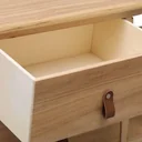 TV-Schrank 115x30x40 cm paulownia Holz