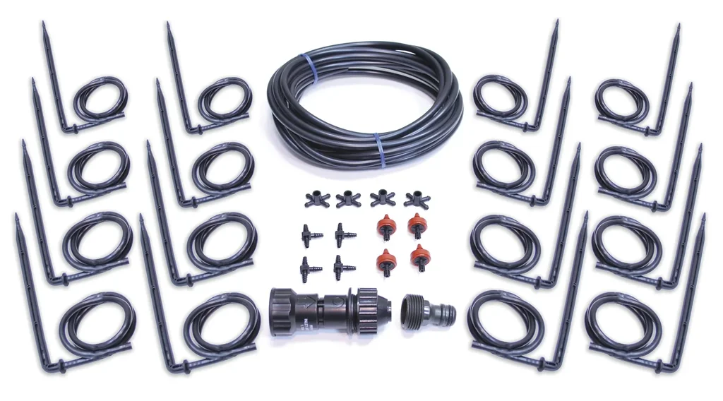 Bewässerungs-Kit für Kunststoff Gewächshäuser