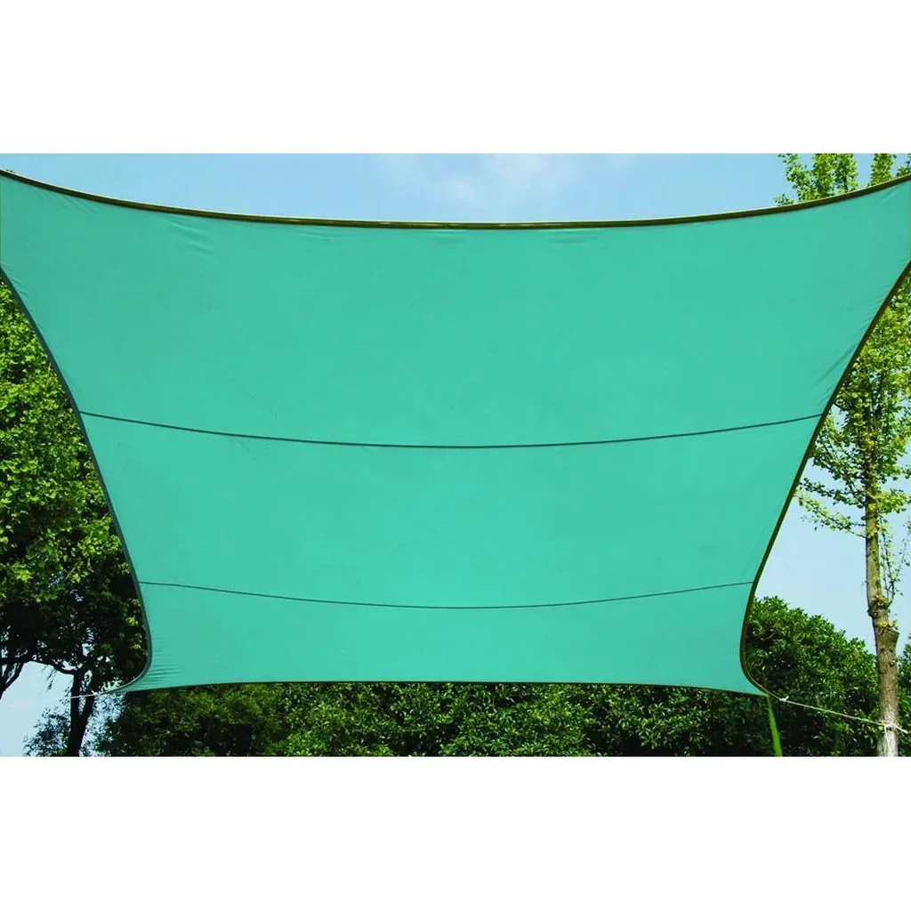sonnensegel - rechteckig - 2 x 3 m - himmelblau
