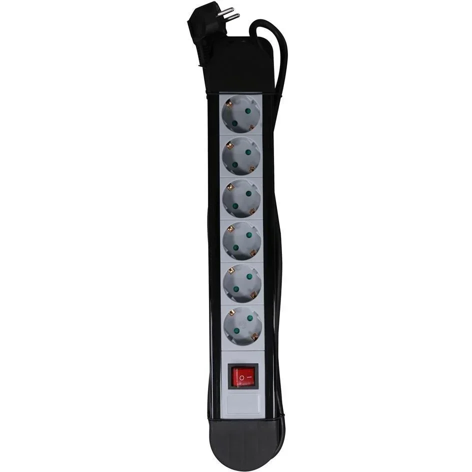 RELECTRIC Steckdosenleiste mit 6 Steckdosen - 1,5m Kabel