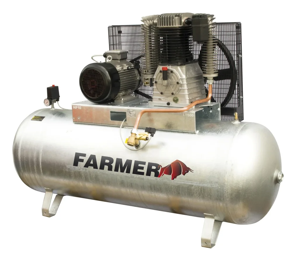 Kompressor 1100-500 Z PRO - 10 bar, inlusive ST Schaltung, verzinkt