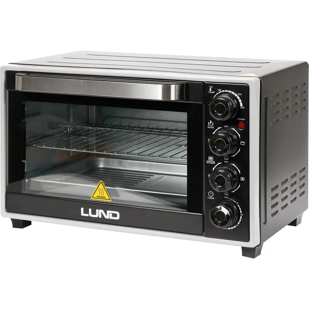 Elektro-Minibackofen - freistehend - 1600W - 230 °C - Heißluft