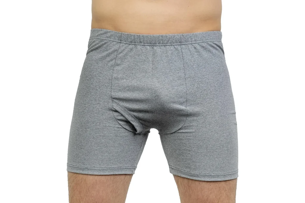 Retroshorts, dunkelgrau/melange, Gr.2XL