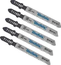 Stichsägeblatt Set 5 tlg. für Metall