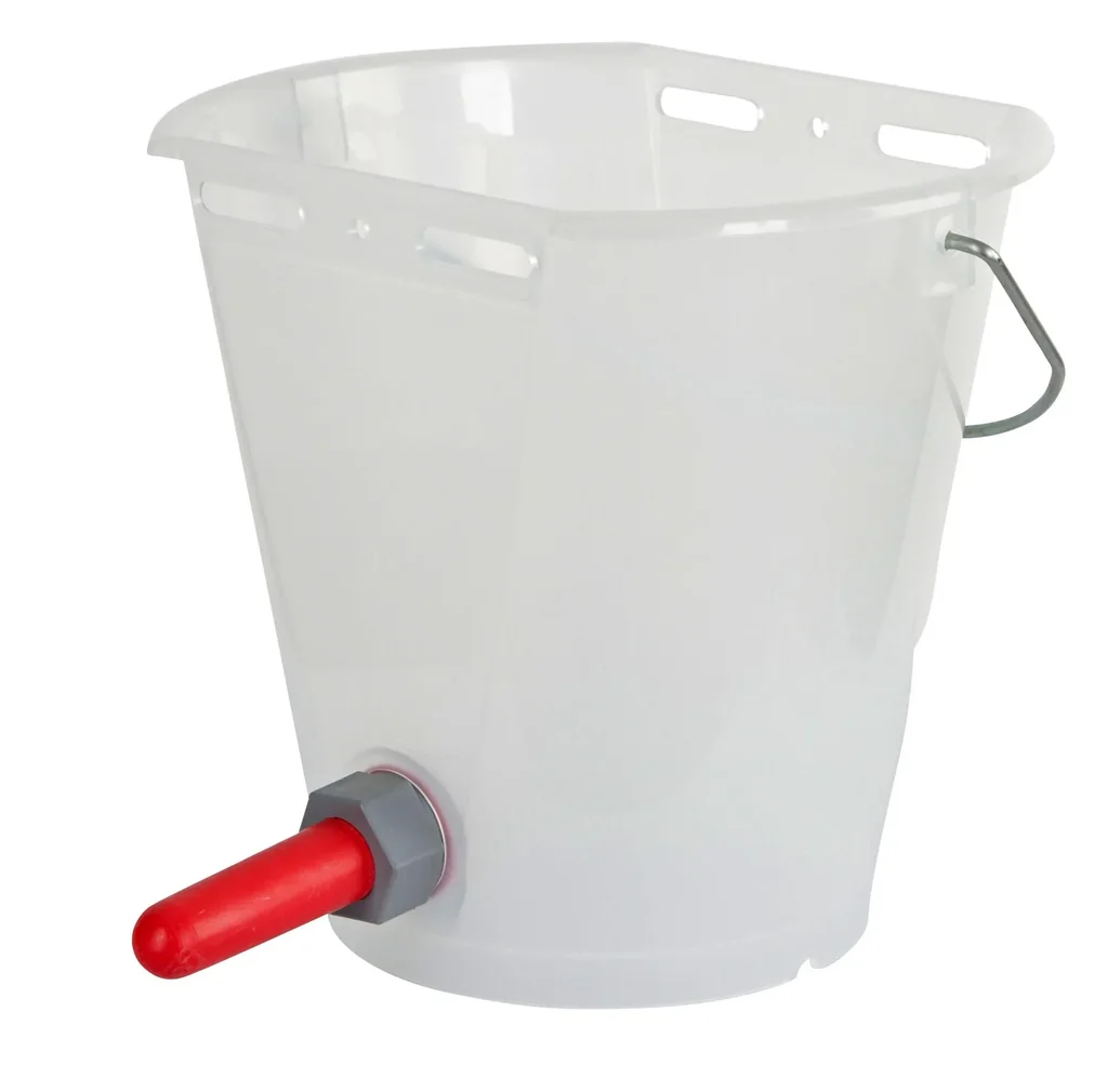 Tränkeeimer transparent mit Skala + Zubehör