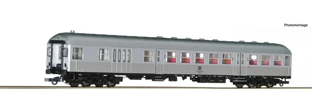 Nahverkehrs-Steuerwagen 2. Klasse mit Gepäckabteil „Silberling“, Gattung BDnrzf 740 der Deutschen Bahn