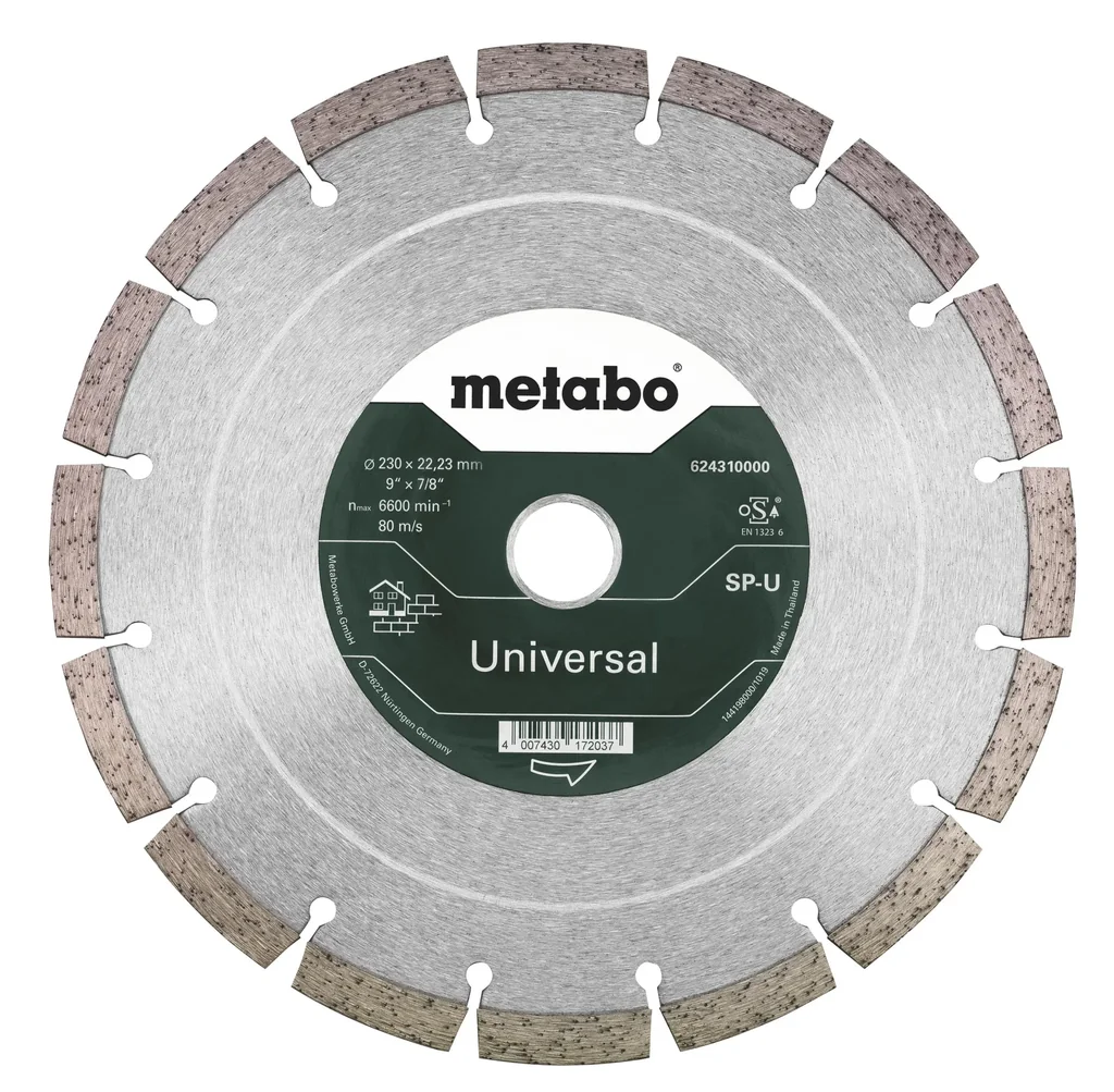 Diamanttrennscheibe-SP-U 230 x 22,23 mm
