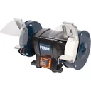 BGM1020 Doppelschleifmaschine 250W - 150mm - Montierbar - Inkl. 2 Schleifsteine (P36, P60), Schutzbrille und Funkenfänge