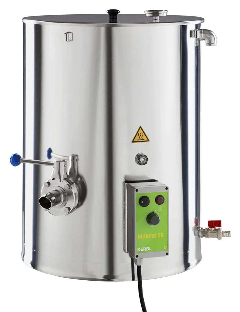 Milcherwärmer MilkPot 50 inklusive Deckel, 50 l Edelstahl