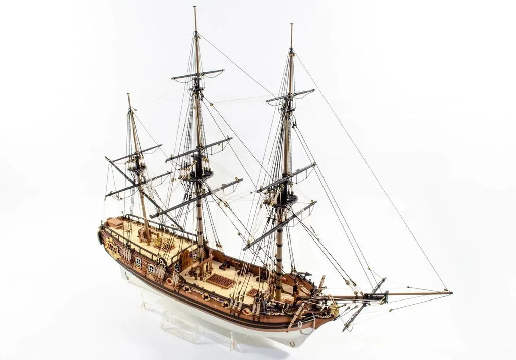 Bausatz Duches of Kingston 1778 im Maßstab 1:64