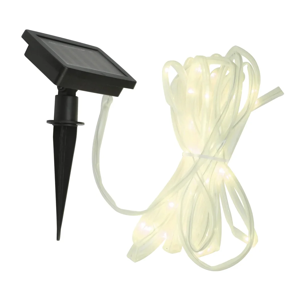 Solar Lichterschlauch mit 50 LEDs