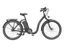Unisex E-Bike City, 26 Zoll, Rahmengröße 46 cm, 3-Gang Nabenschaltung, schwarz, GENIESSER 22.ESC.10