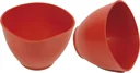 Gips-Anrührbecher, rot