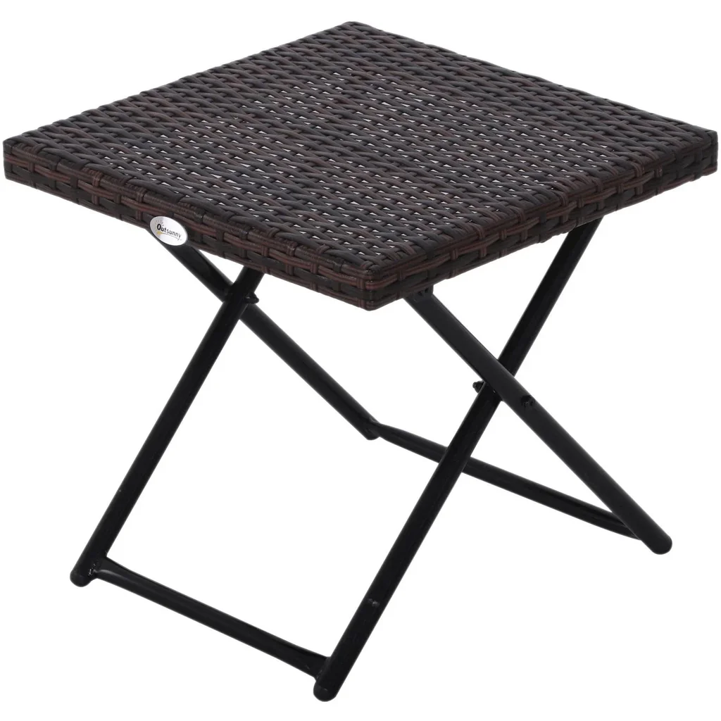 Polyrattan Gartentisch klappbar