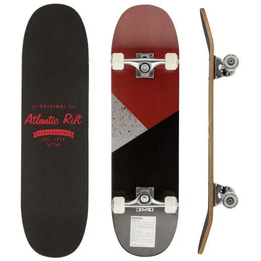 Skateboard - ABEC 9 kugelgelagerte PU-Räder - Multicolour