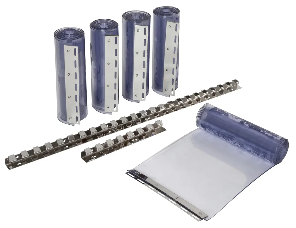 Ersatz-PVC-Streifen 30cm, 225cm lang, montiert