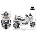 Kindermotorrad Police