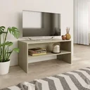 TV-Schrank 80x40x40 cm Spanplatte Eiche Sonoma