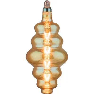 VT-2169 XXL Dimmbare Design-LED-Glühlampe - 8W - 2000K - E27 Fassung - S180 - Gold