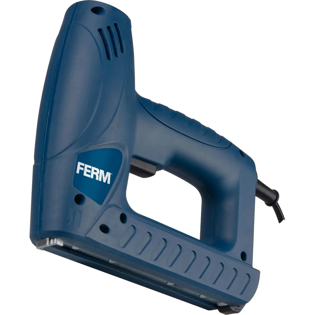 ETM1004 Elektrotacker - Schlagkraftreguliering - Soft griff - Inkl. 400 Klammern und 100 Nägel