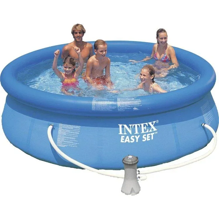 Easy Set Pool 305 x 76 cm mit 12-Volt-Filterpumpe